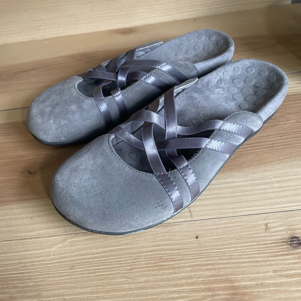 Vionic Claire Suede Slip-On Mule Women’s Size 7 Comfort Orthotic Casual Shoes - Picture 4 of 7